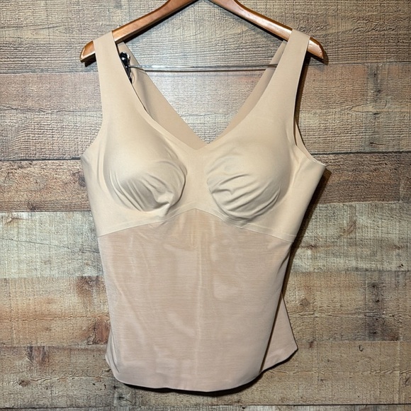 Honeylove LiftWear Tank Sand size 3X Shape Wear Shapewear Nude - Picture 4 of 9
